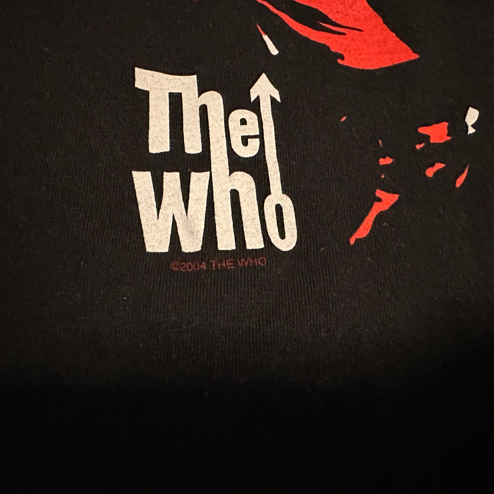 The Who Shirt Men's S 2004 Vintage Union Jack Flag Rock Band Music Merchandise gallery