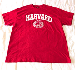 Harvard University Crimson T-Shirt Men’s XL Red New 5646