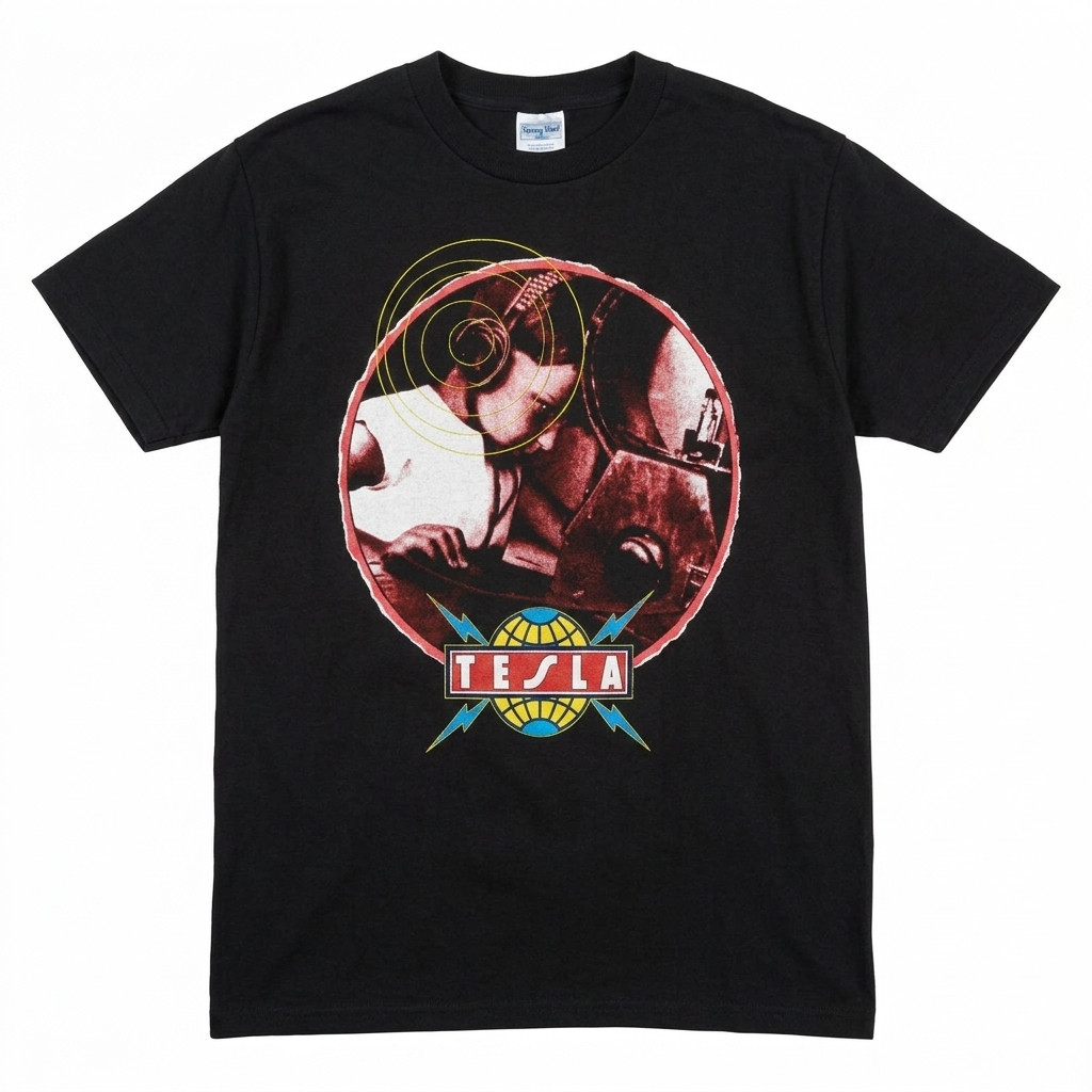 Vintage 1989 Tesla World Tour Band T-Shirt gallery