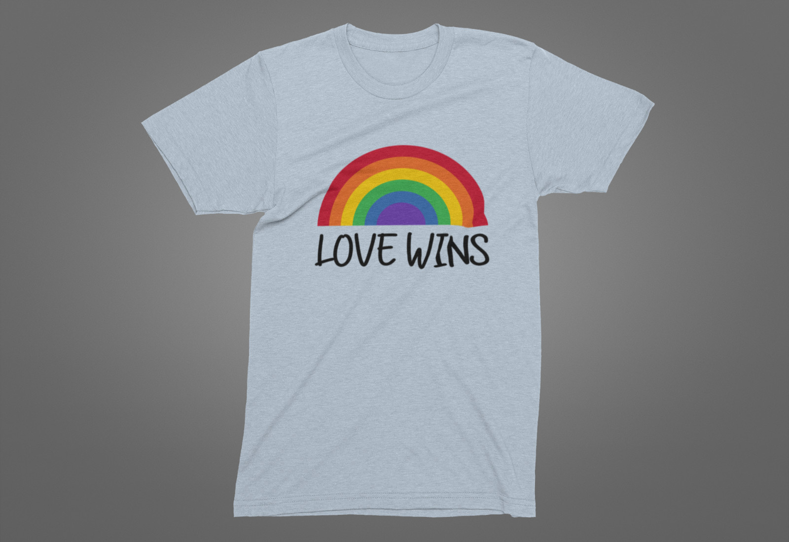T-Shirt Love Wins - All Sizes, LGBT Day Month Parade Rainbow gallery