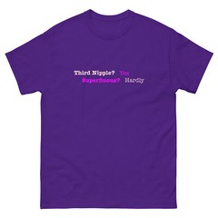 “Superfluous Third Nipple” Cassic tee Funny Joke Sex Goofy Hereditary