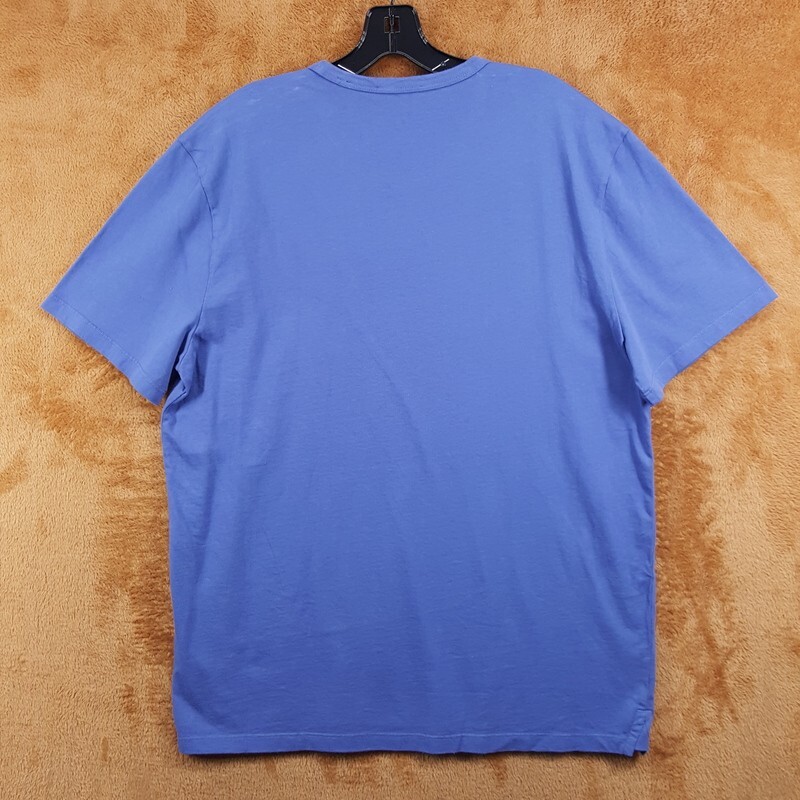 VINCE Shirt Mens Small Blue Pullover Crew Short Sleeve 100% Cotton T-Shirt Tee gallery