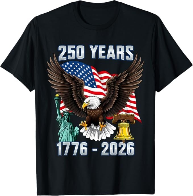 250th Anniversary USA 250 Year America Patriotic 4th of July T-Shirt gallery