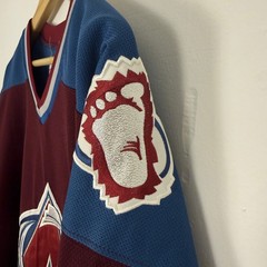 Vintage 90s Colorado Avalanche Patrick Roy NHL Hockey Authentic Jersey CCM XL