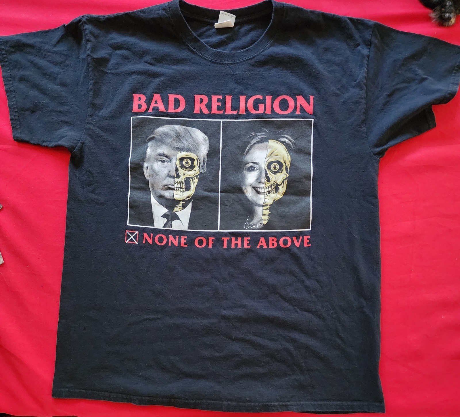 Bad RELIGON Size Large None of The Above Original TOUR SHIRT In Excellent Shape gallery