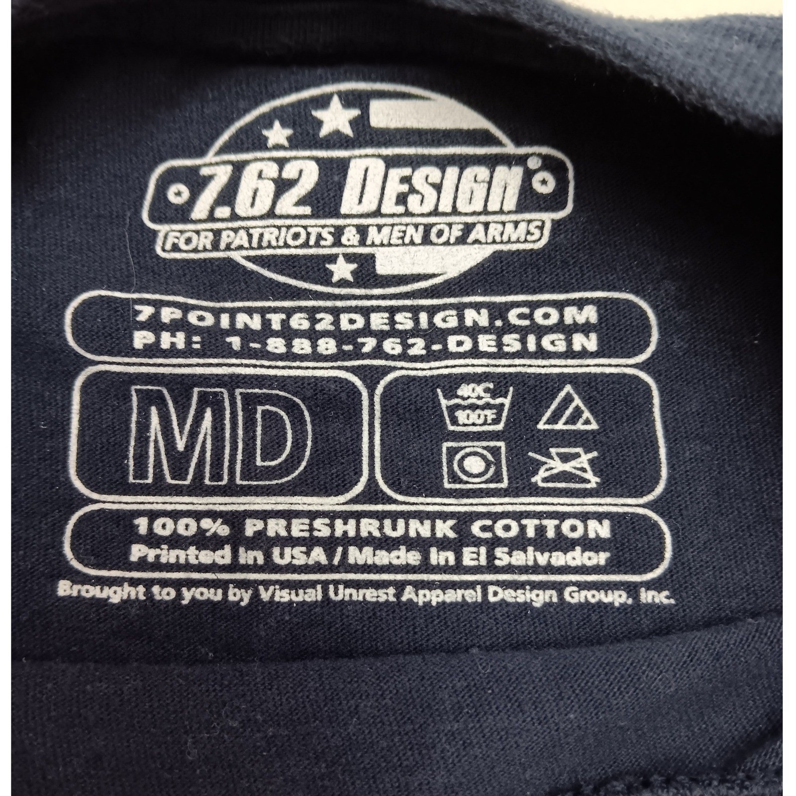 762 Design Men's M T Shirt Navy Blue Shellbacks Ancient Order Deep Graphic Tee gallery