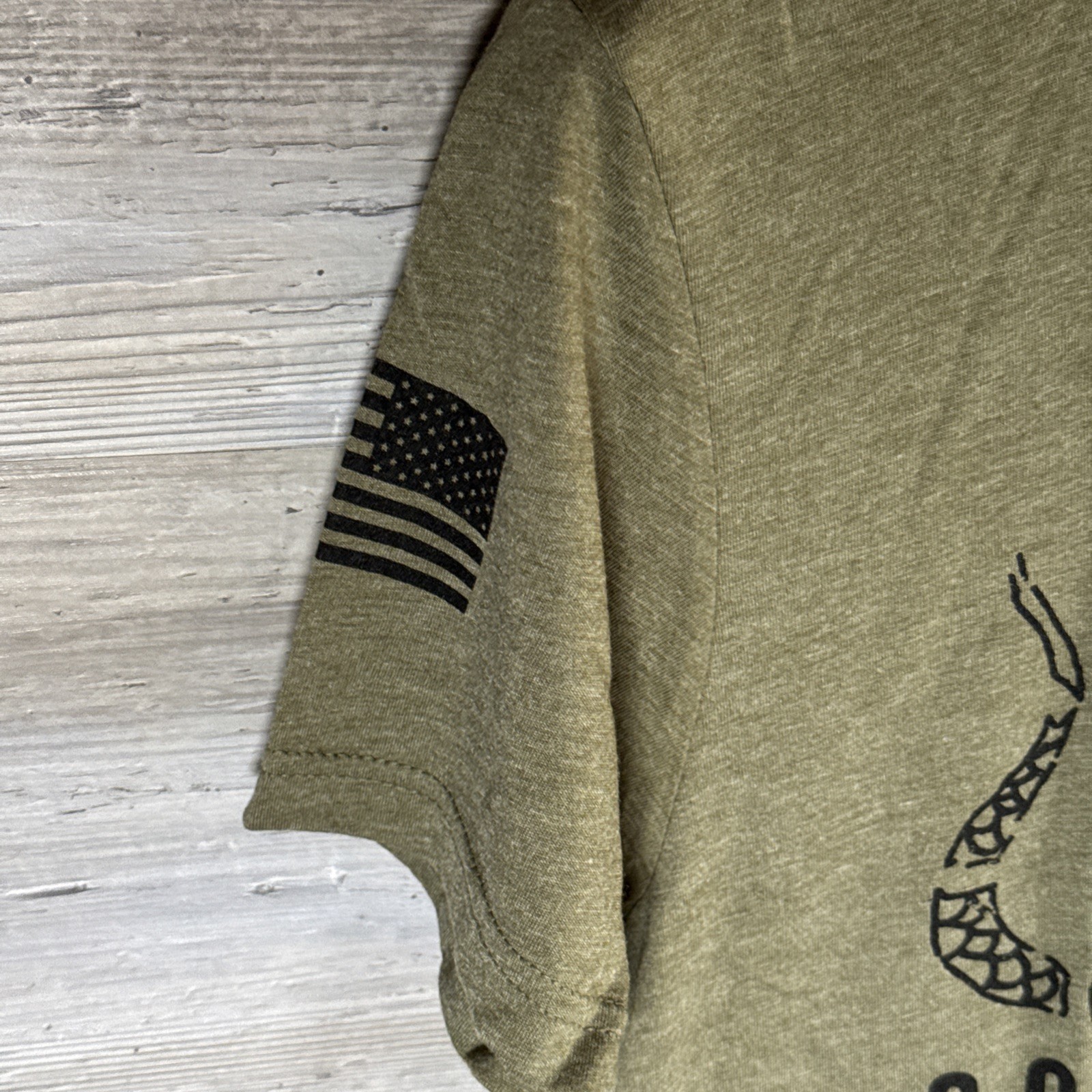 Black Rifle Coffee Company Coffee or Die T-Shirt Snake Military Green Men’s M gallery