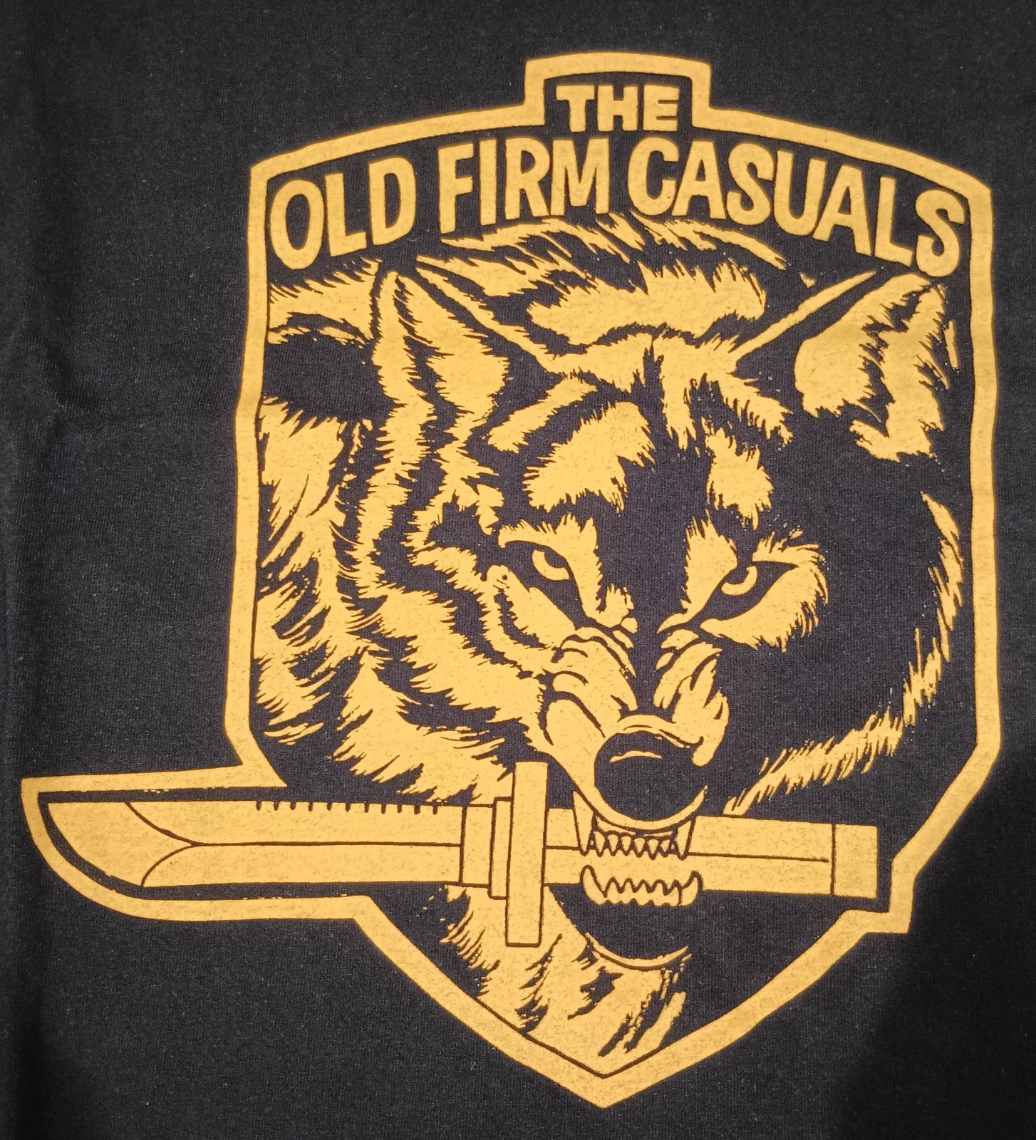 The Old Firm Casuals Wolf XL Tshirt Lars Frederiksen gallery