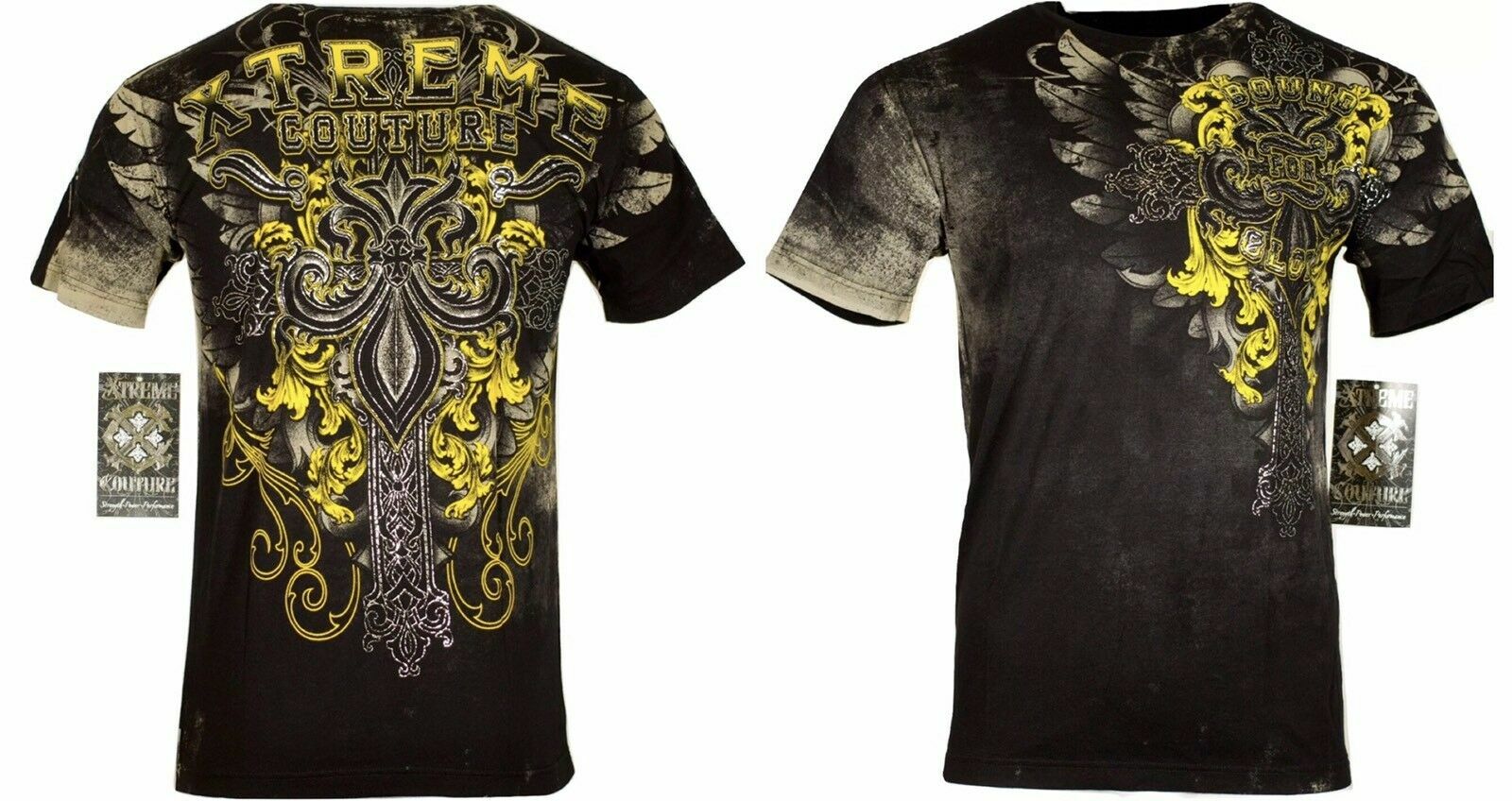 XTREME COUTURE by AFFLICTION Men's T-Shirt SALVATION Tattoo Biker MMA S-5XL gallery