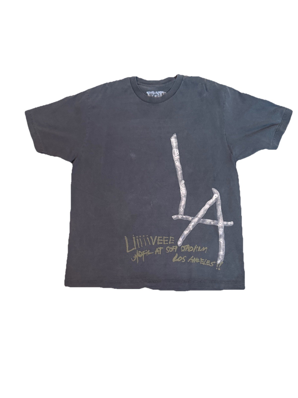 Travis Scott Circus Maximus LA exclusive “Live at SoFi Stadium” tour tee. XL