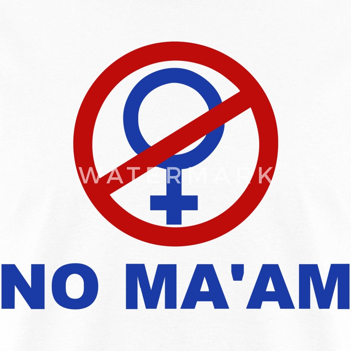 No Maam Funny Halloween Costume Men's T-Shirt gallery