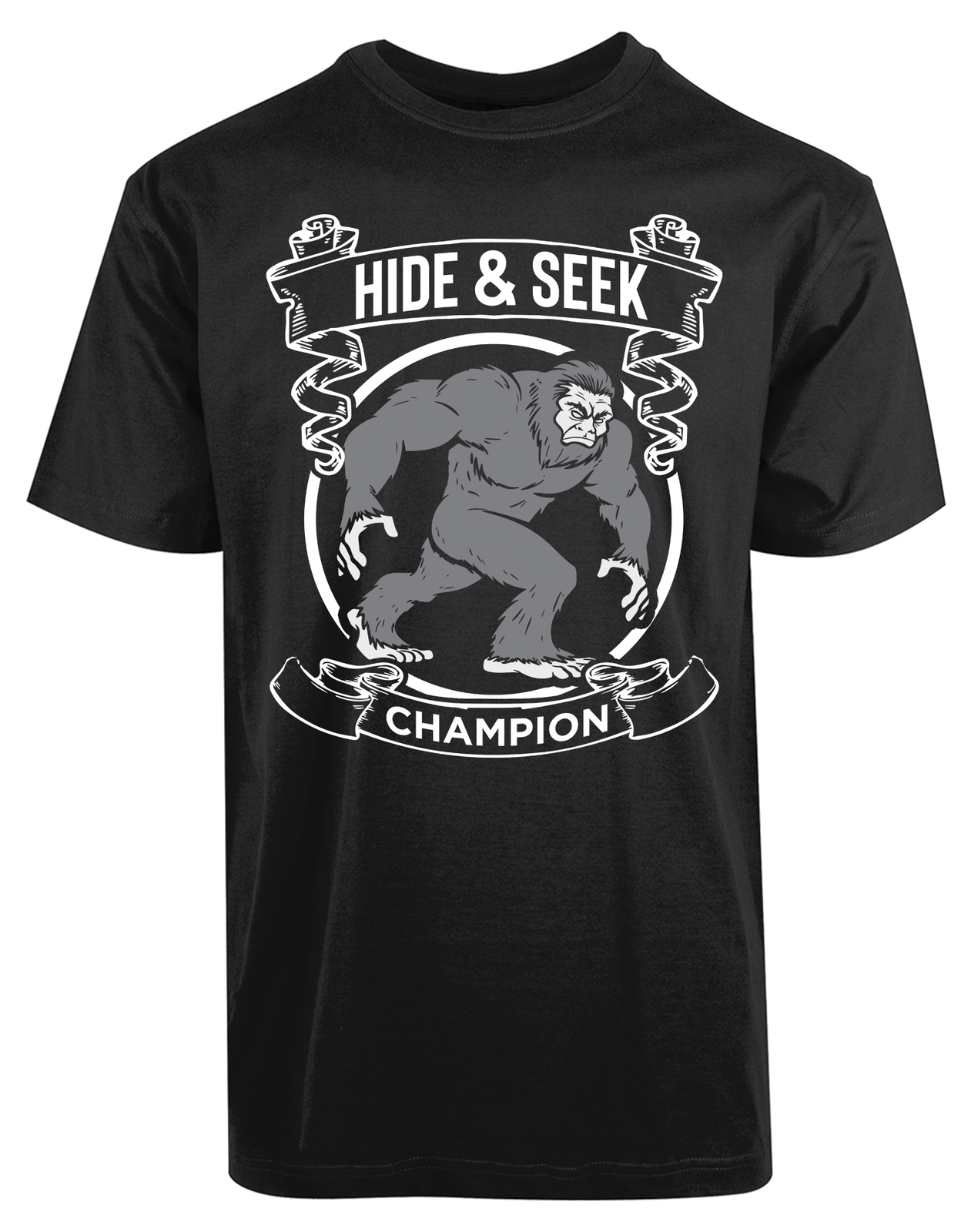 Hide And Seek Champion New Men’s Shirt Giant Gorilla Animal Lover Beautiful Tees
