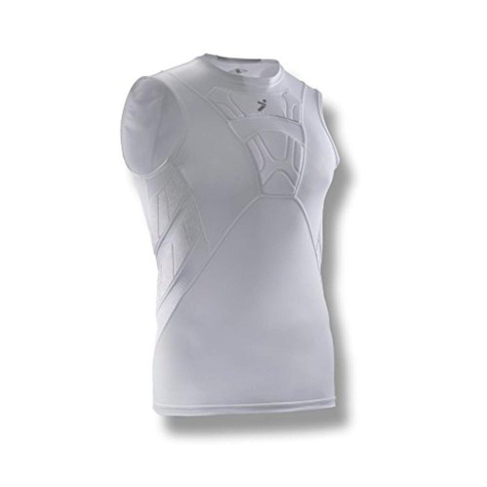 BodyShield Sleeveless Undershirt, Protective Soccer Base Layer, Lightweight C…