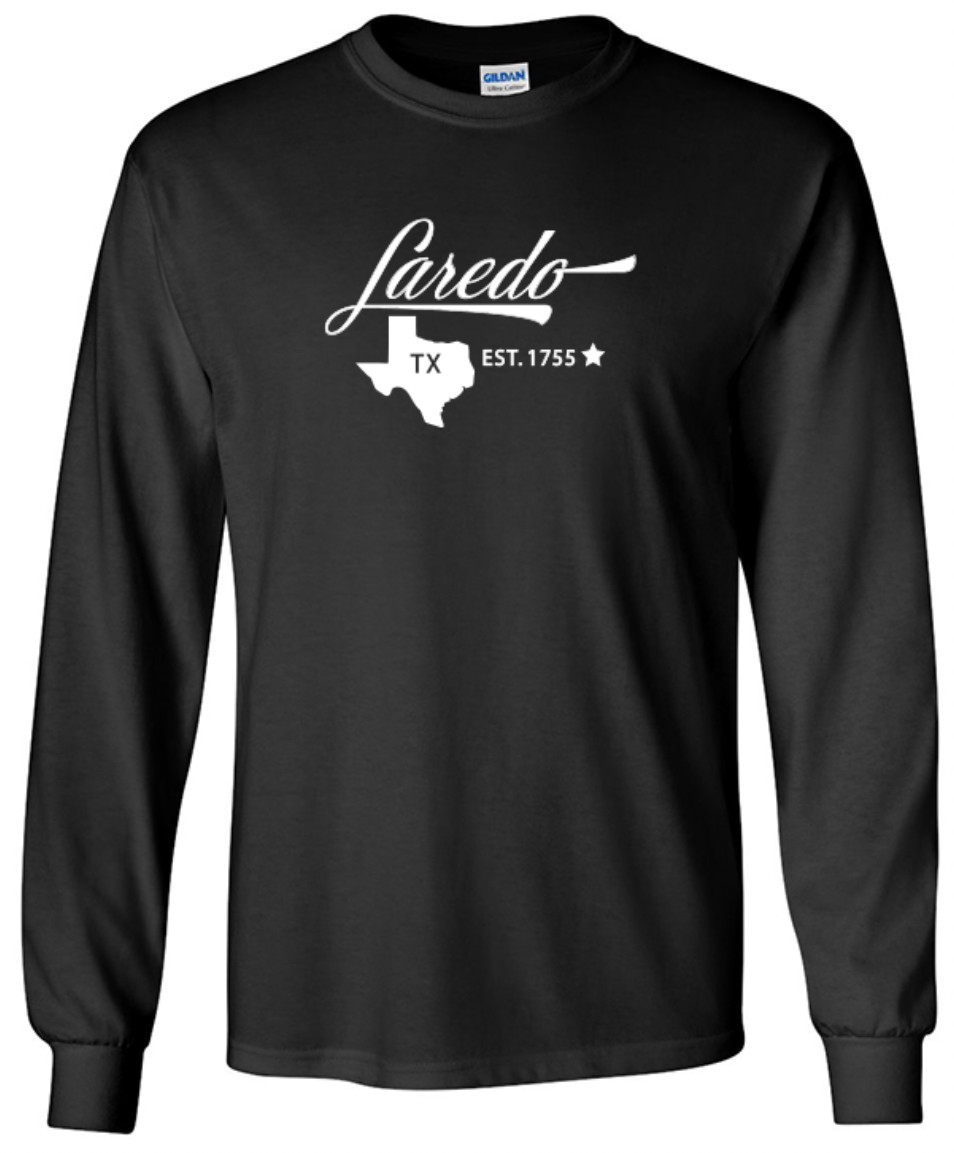 Laredo Texas T-Shirt State Long Sleeve Graphic Tees Unisex apparel Design gallery