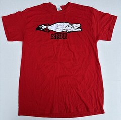 Gildan Workers Chicken Express T Shirt Red Many Sizes Available *READ*