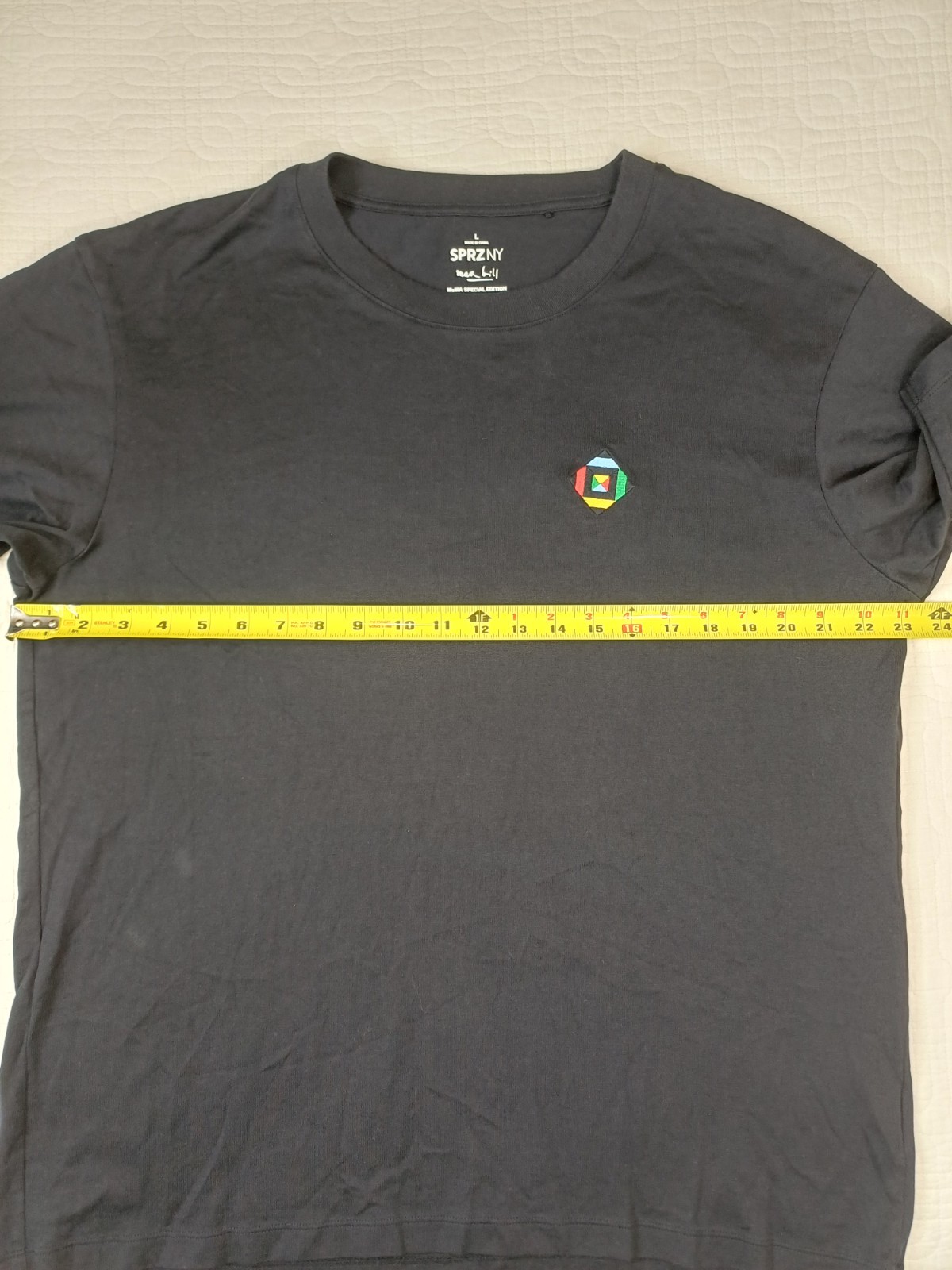 Uniqlo SPRZ NY MOMA Museum Of Modern Art MCM Designer Tee Large Black Mens EUC gallery