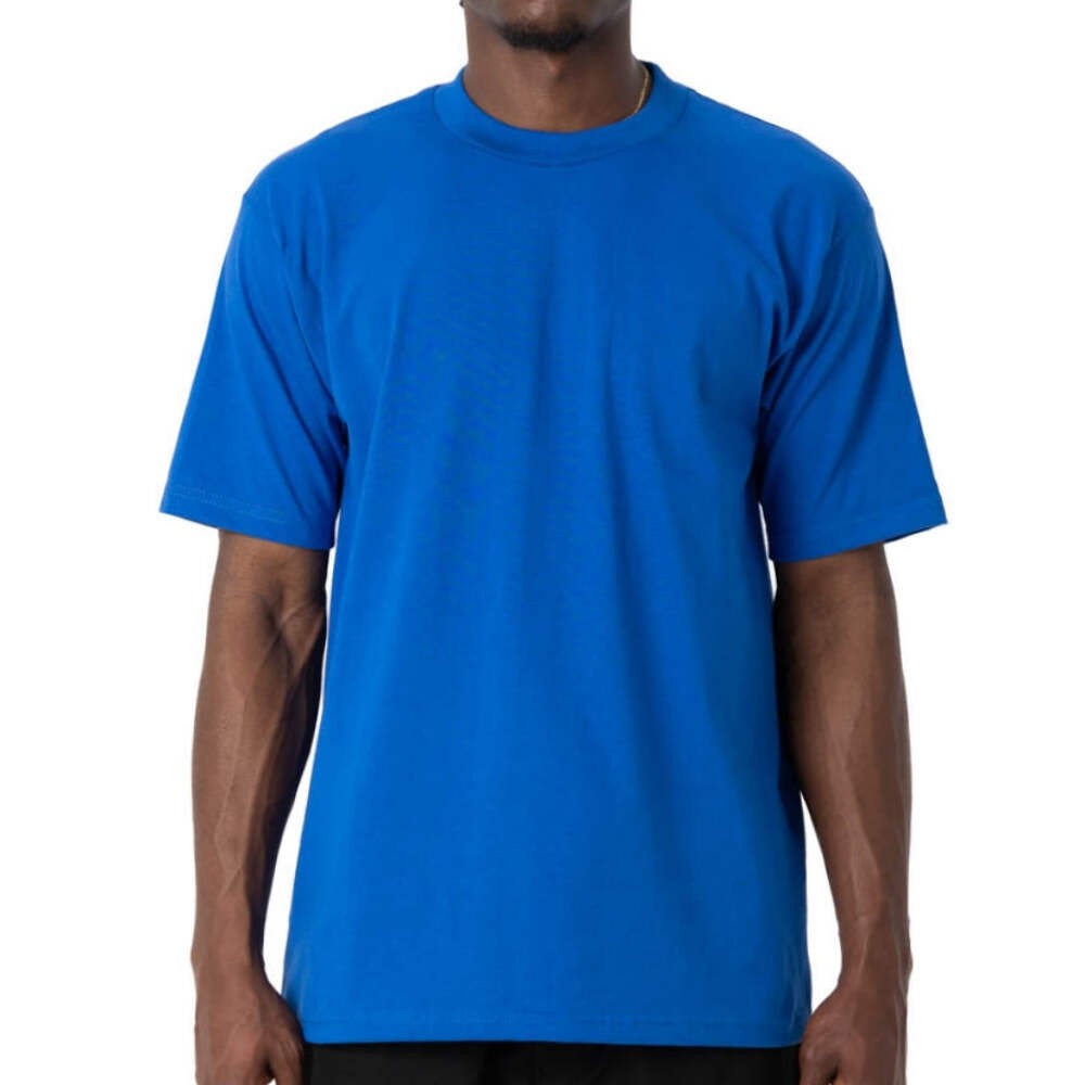 Pro Club Men's Heavyweight Cotton Short Sleeve Crew Neck T-Shirt (More Colors) gallery