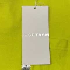 FACETASM 25SS FOIL BIG TEE NAT-TEE-U01 lime 5 （96426A）