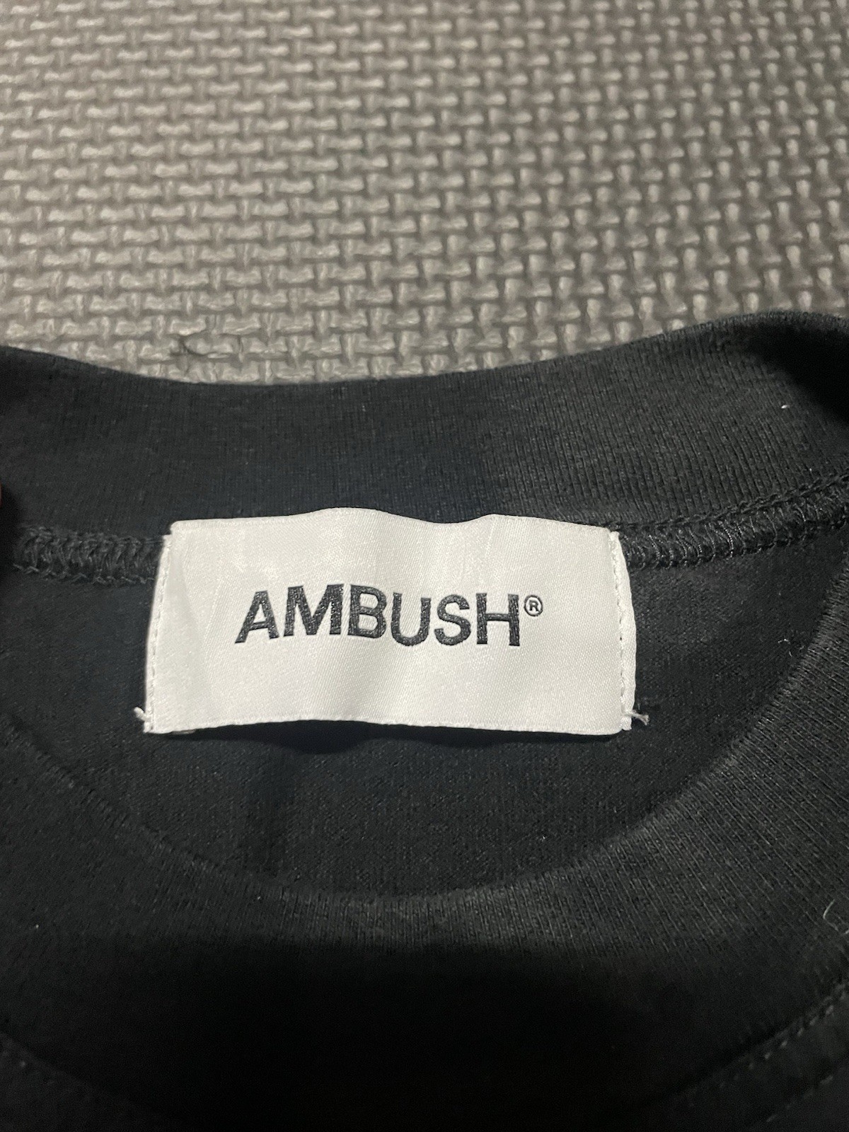 Ambush Japan Nobo AW 2018 Black Tee Men’s Large gallery