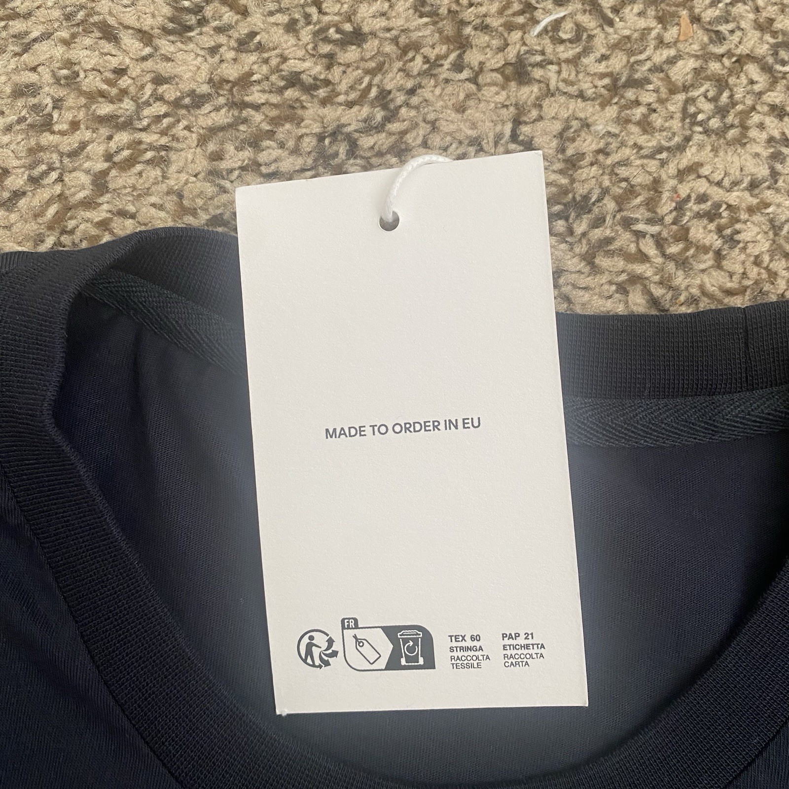 Son of a Tailor T Shirt Mens M/L Blue Short Sleeve Casual Crew See Measurements gallery