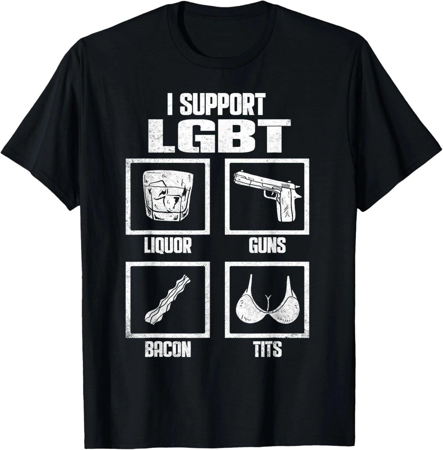 Funny Support LGBT Bisexual Transgender Lesbian Gay Unisex T-Shirt gallery