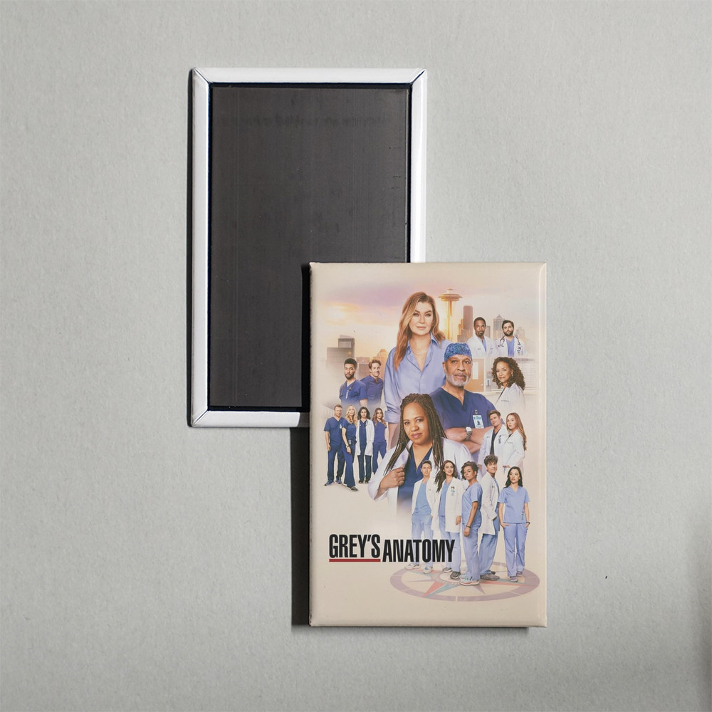 Grey’s Anatomy Mini TV Show Poster Fridge Locker Magnet