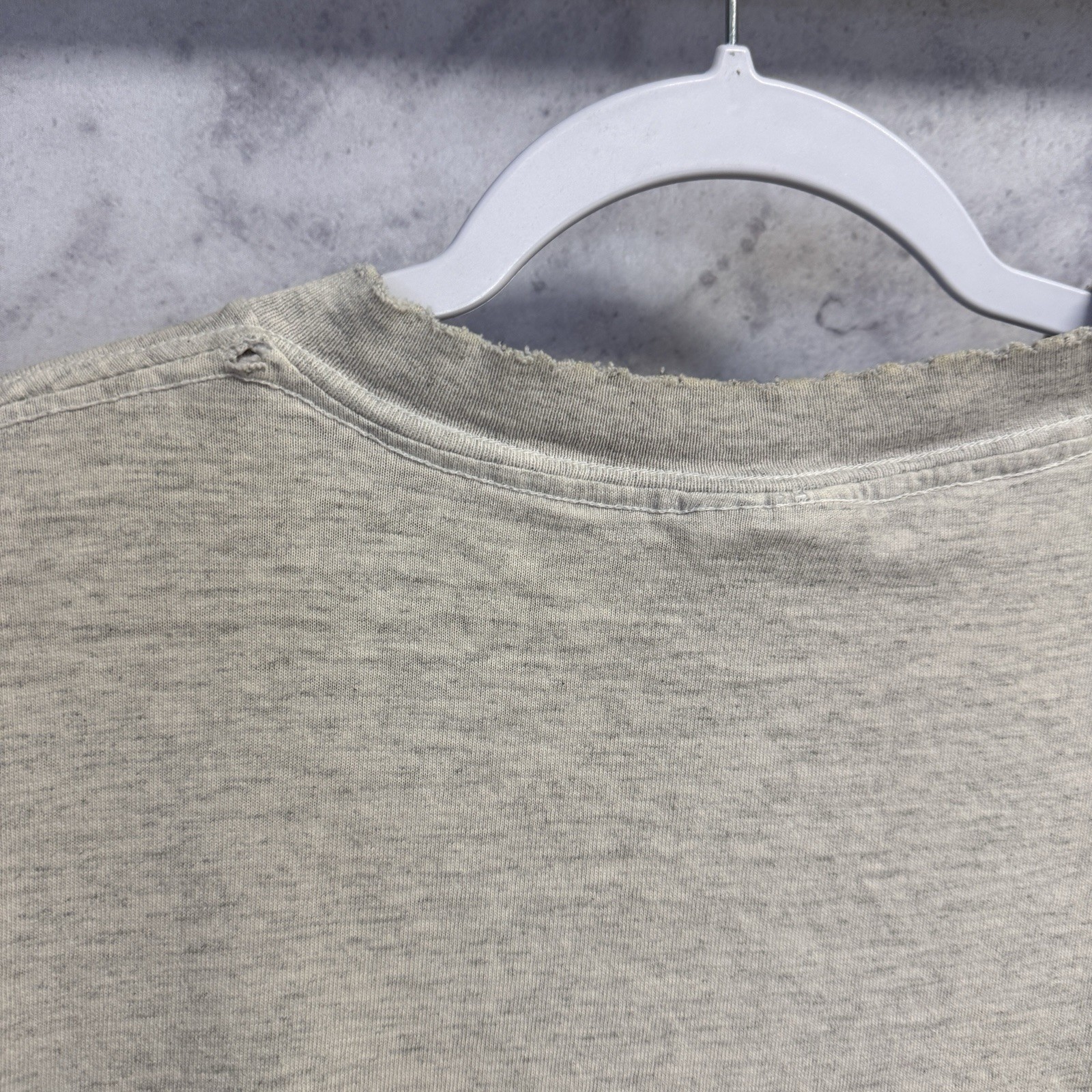 Vintage 90s Tultex Golf Shirt XL Grey Have You Hugged Your Clubs Today Tee gallery