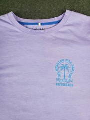 Chubbies The Weekend Has Arrived T-Shirt Size 2XL Graphic Beach Purple Tee