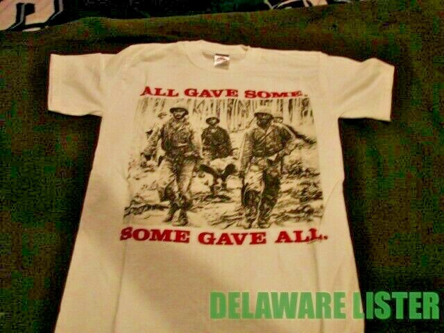 US Military All Gave Some ~ Some Gave ALL White T-shirt Many size Available New gallery
