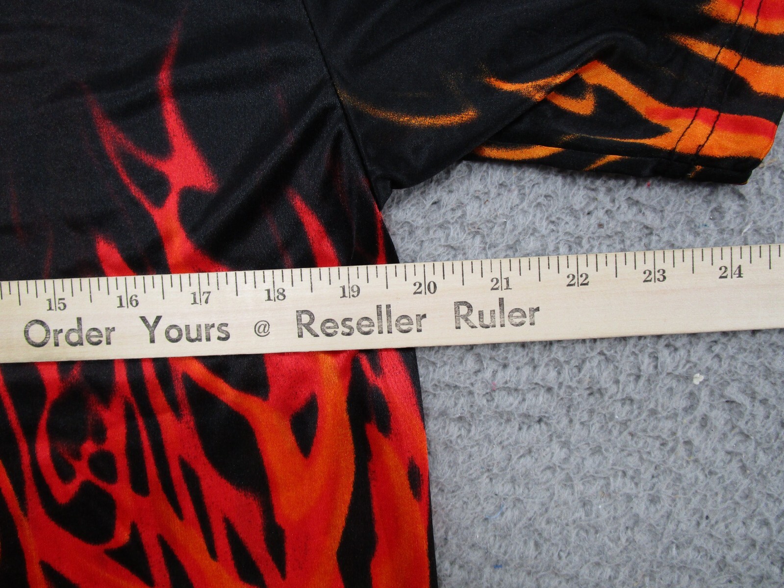 Vintage Y2K No Boundaries Sheer Lightweight Flame T-Shirt Mens Size M Grunge gallery
