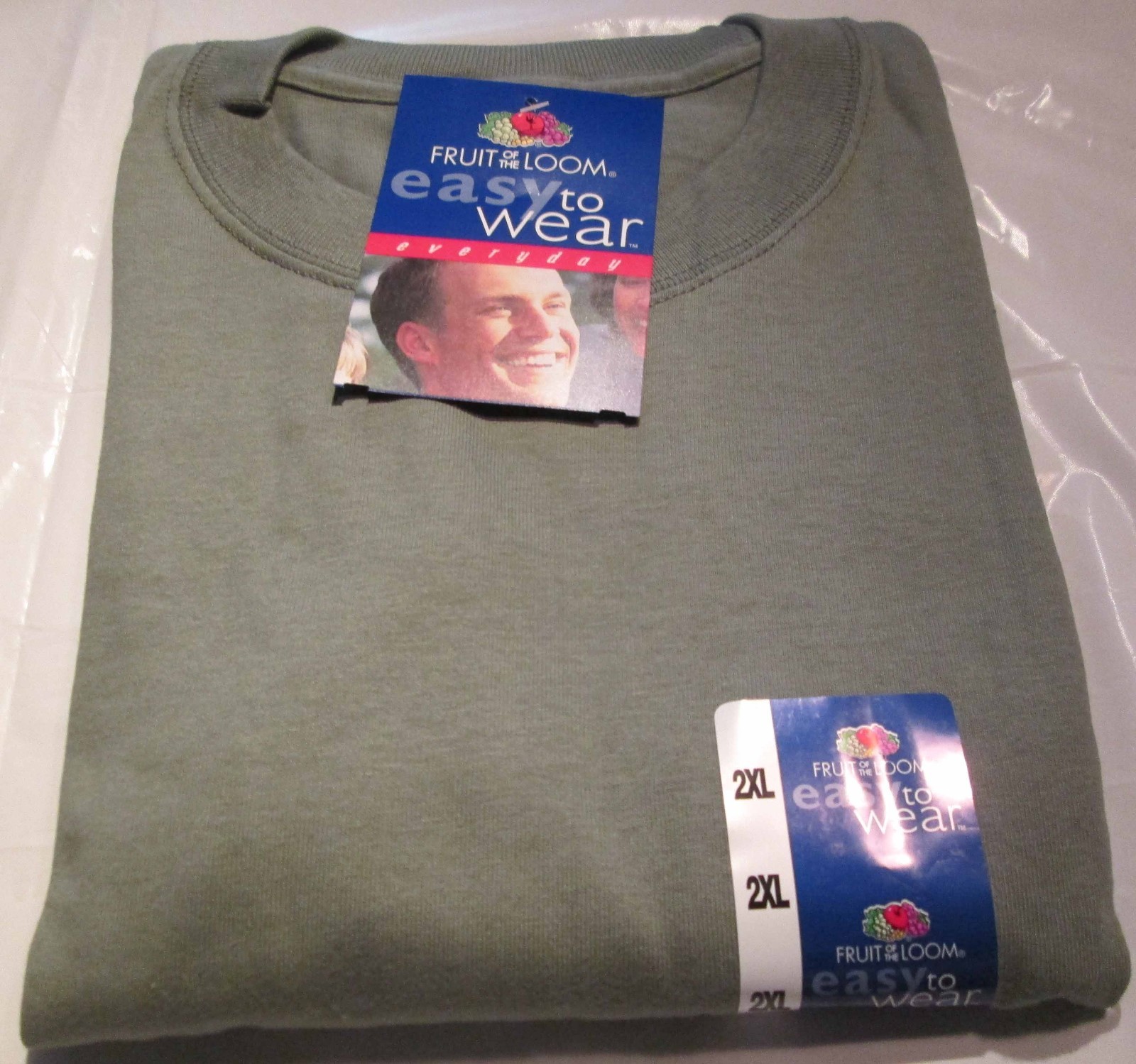 Men Fruit of The Loom Murina Other T-Shirts 2XL 6 Pc 6 Color 100 Cotton & 50/50 gallery