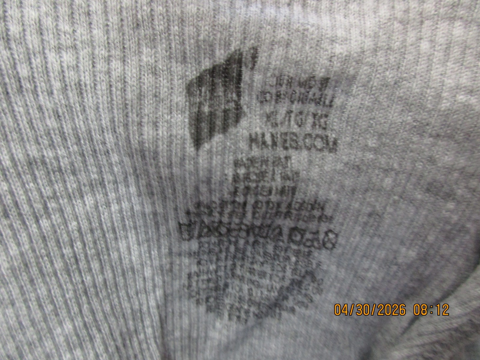 3 New Hanes Ultimate Comfort Tagless Men's XL Grey Tank T-Shirts gallery