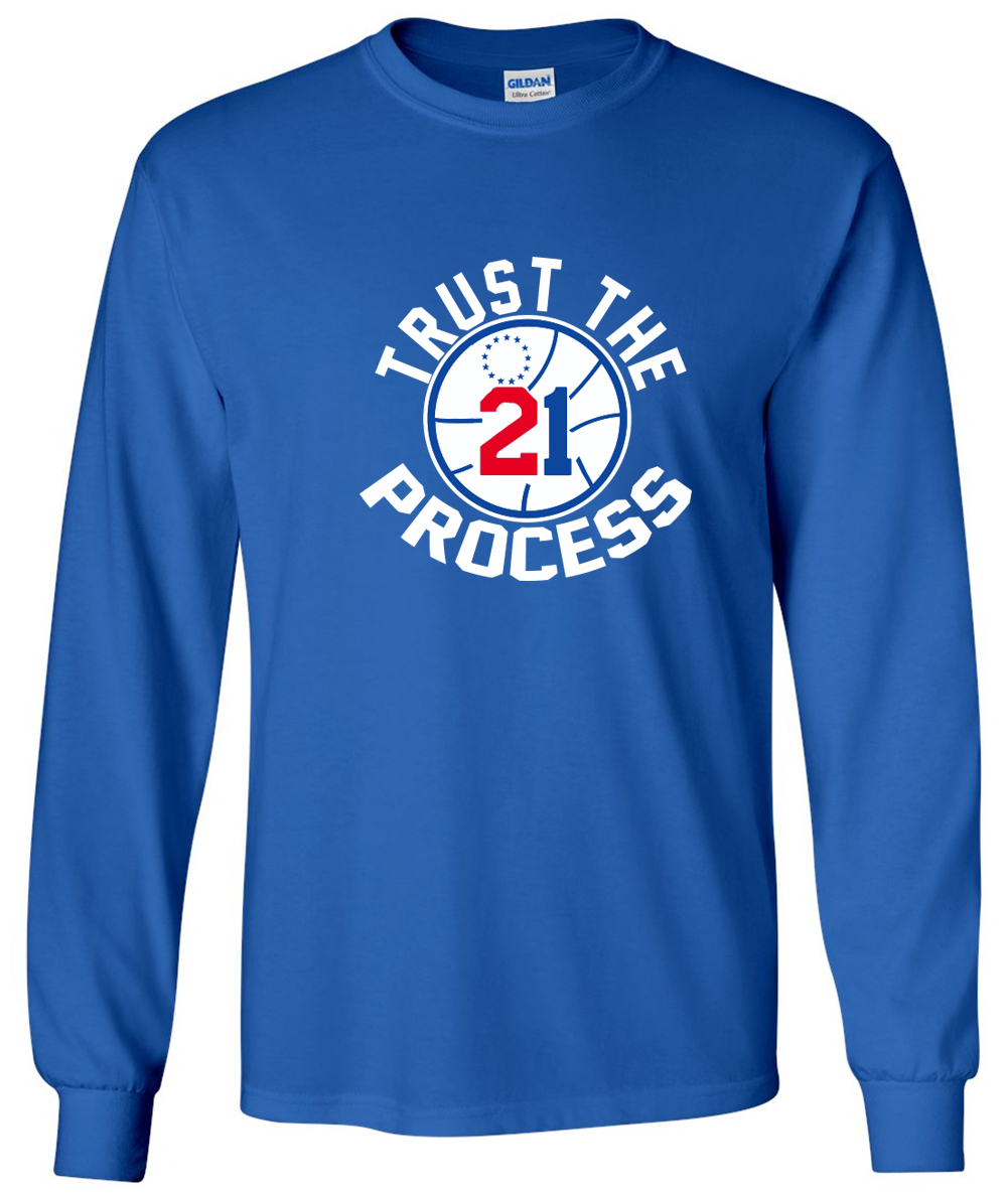 Joel Embiid Philadelphia 76ers "Trust The Process" T-shirt jersey S-5XL gallery