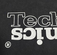 Vintage 2000s Technics Vinyl Pusher DJ Turntable Gear Tee T-shirt Y2K