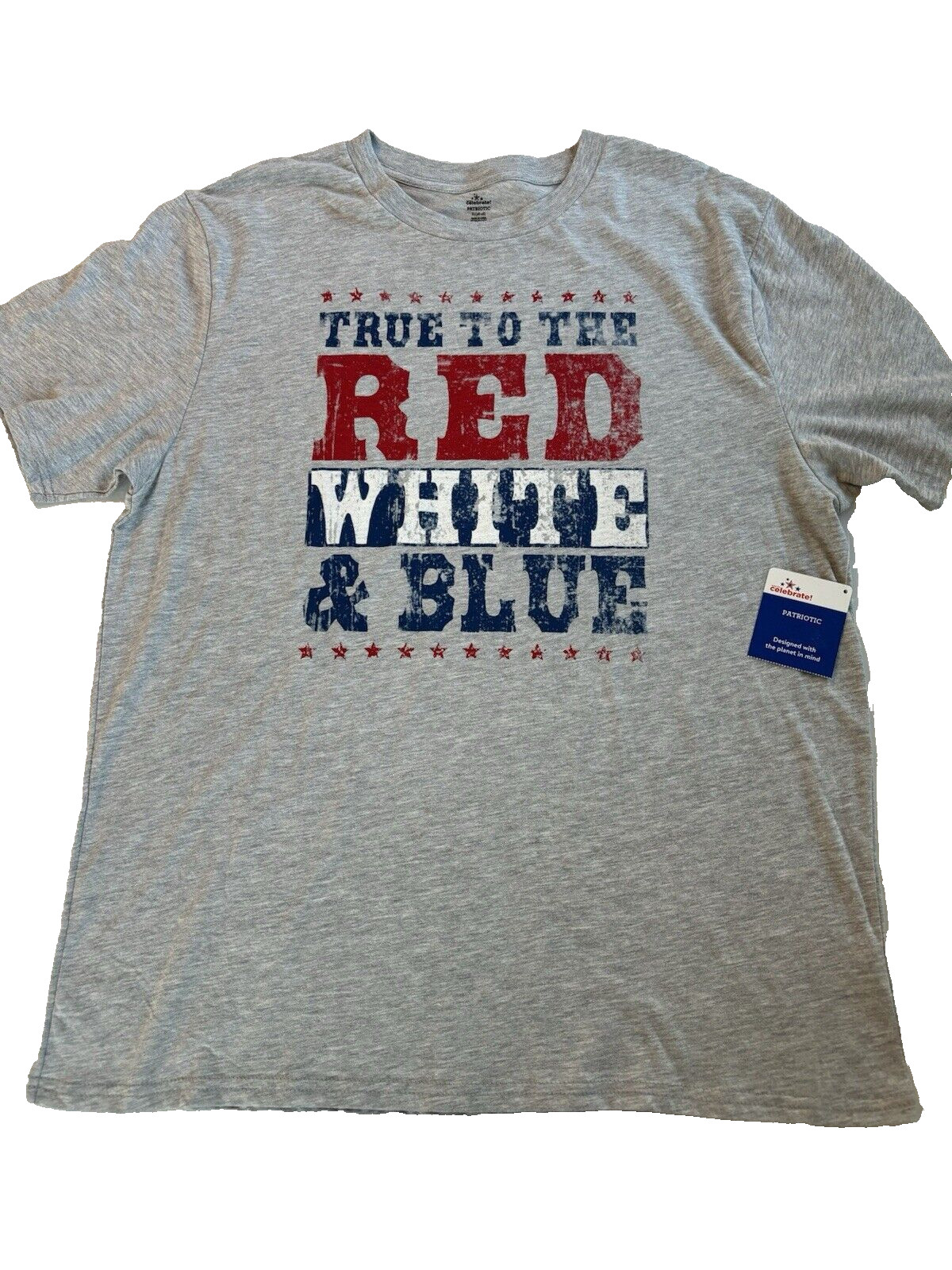 Patriotic True To The Red White & Blue Fourth of July T-Shirt Unisex, Size XL gallery