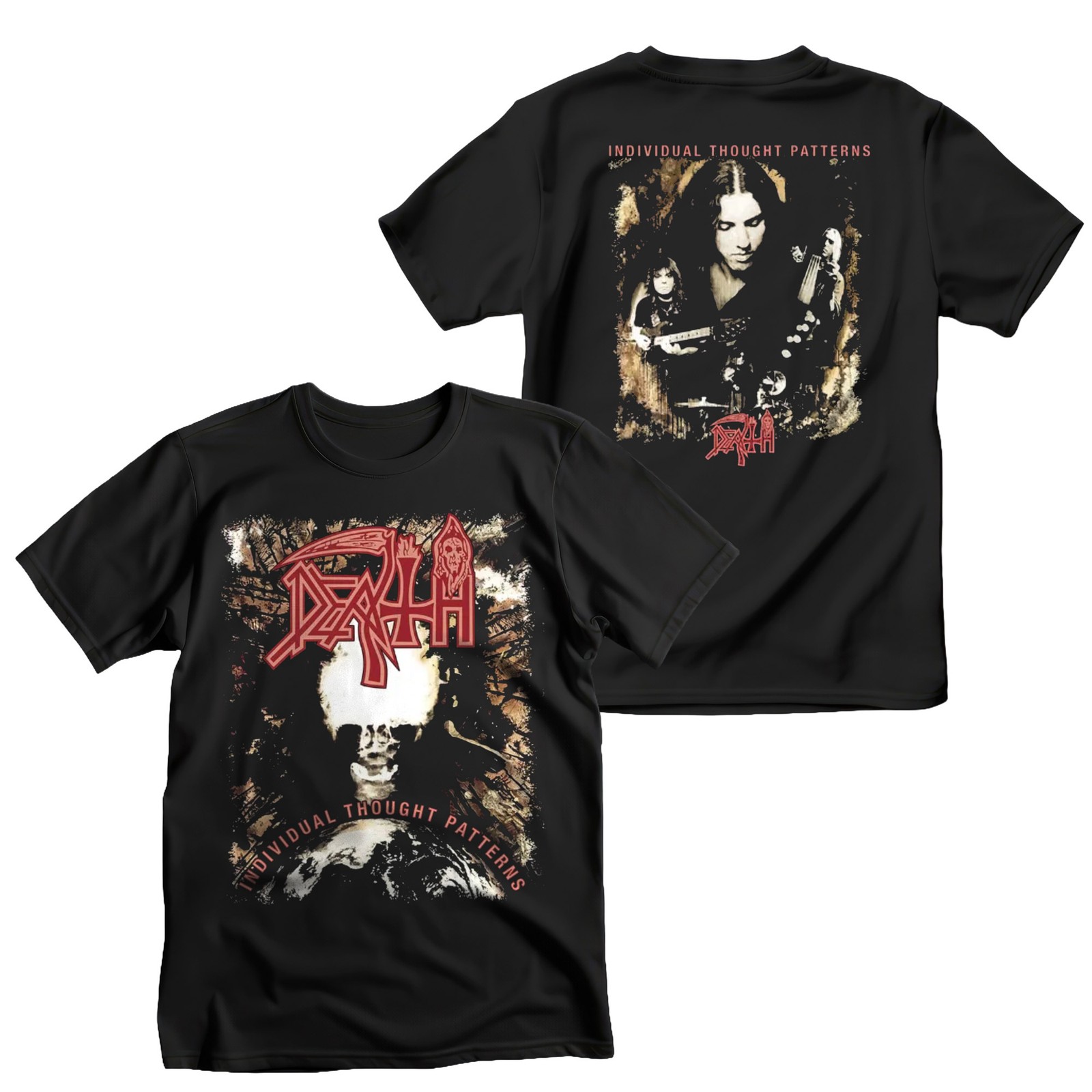 Authentic Death Individual Thought Patterns T-Shirt S-2XL NEW
