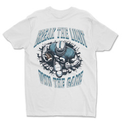 Custom T-Shirt break the limit Dtf Print On Next Level T-Shirt unisexSoft Cotton