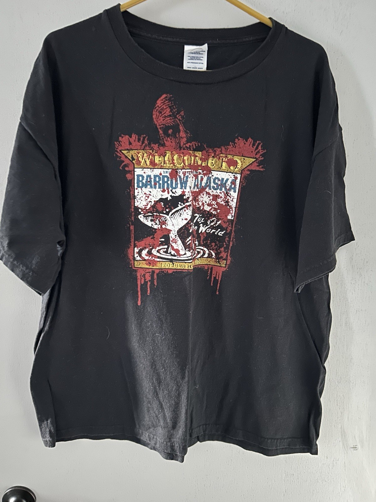 Vintage 30 Days Of Night, Top Of The World T-shirt, Black W/Graphic Men's Sz XL gallery