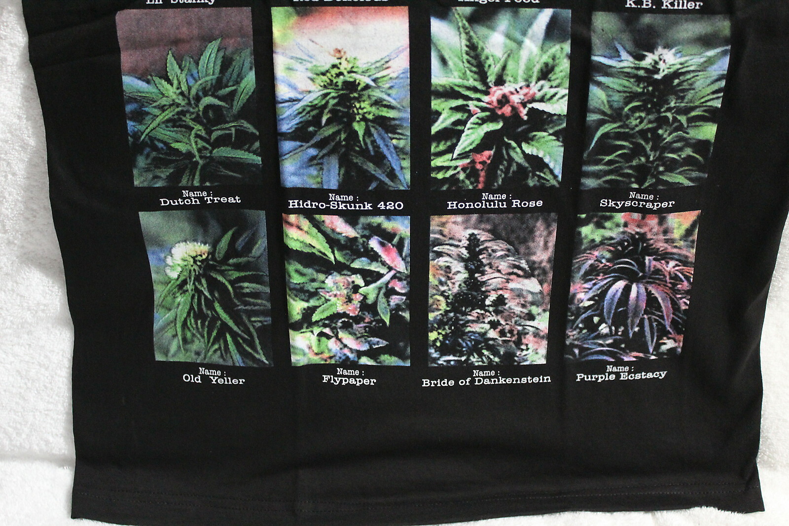 MARIJUANA AMERICA'S MOST WANTED WEED CANNABIS KUSH T-SHIRT gallery