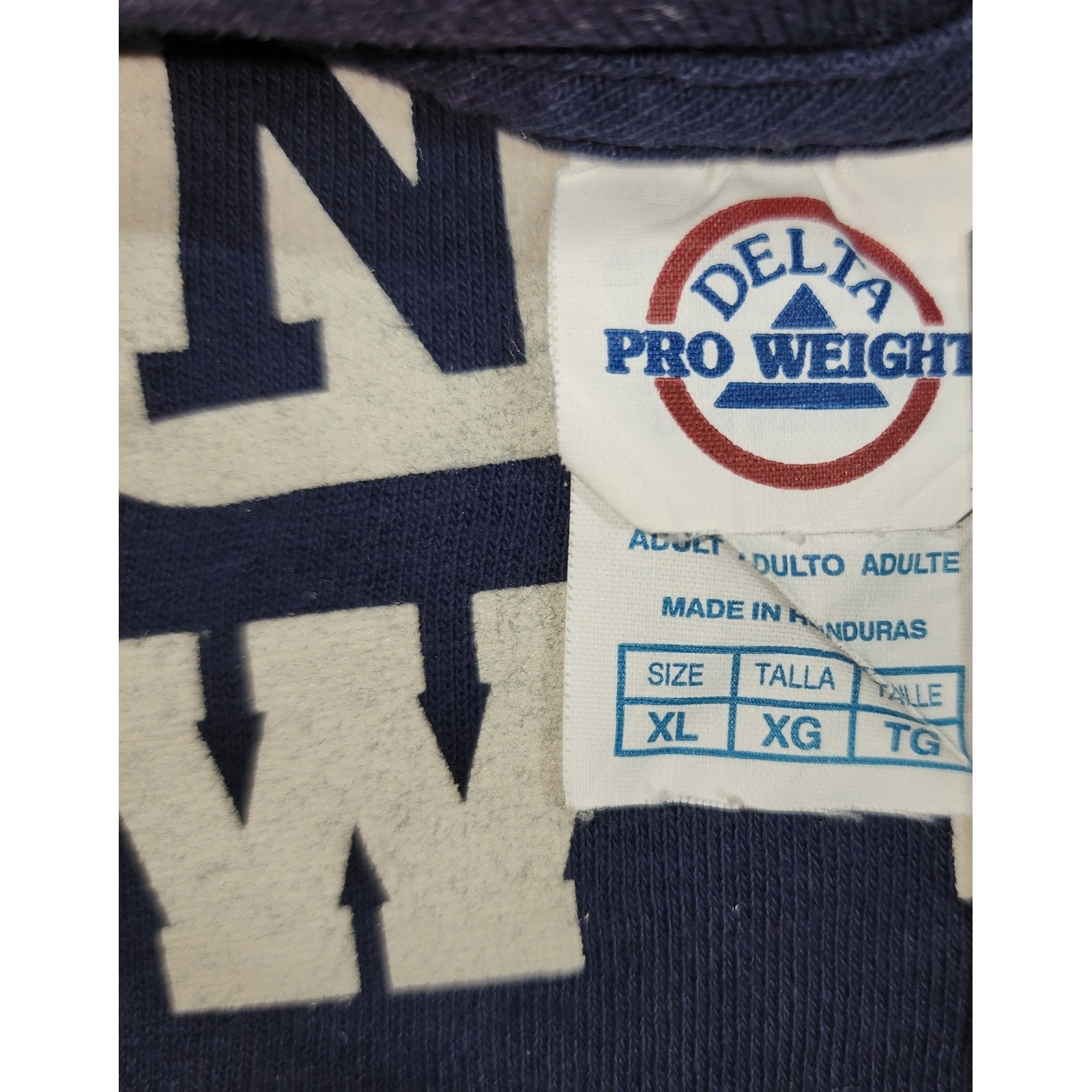 Delta Pro Weight NYC T-Shirt Mens XL Navy Blue Good Graphic New York City Tee gallery
