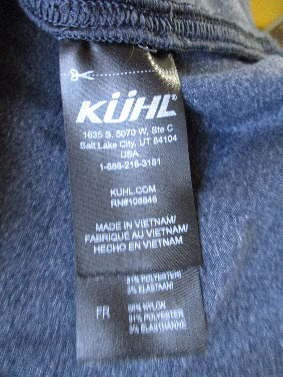 Kuhl T Shirt Mens Large Intent Krew Stretch Lightweight Long Sleeve Athleisure gallery
