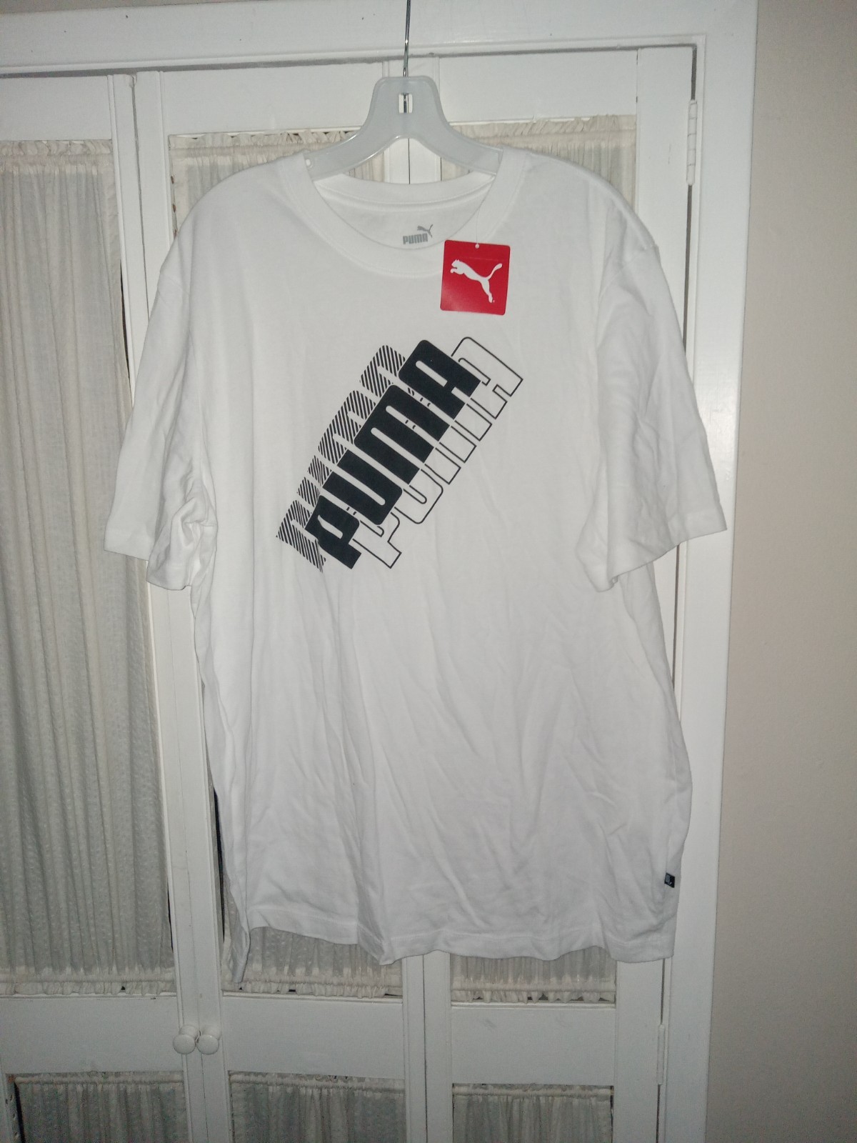 NWT PUMA POWER LOGO TEE XL T Shirt – GORGEOUS