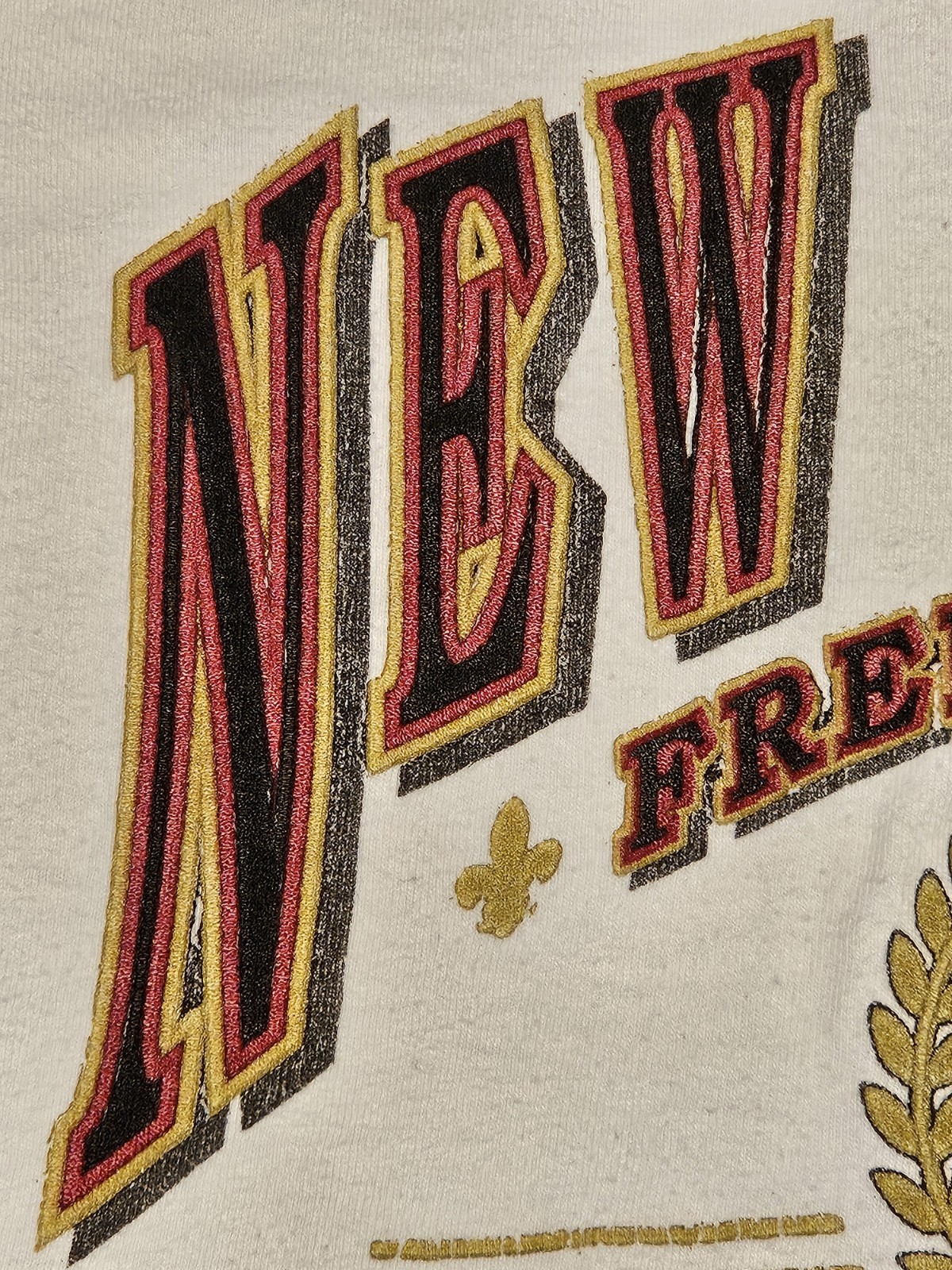 Vtg 90s New Orleans French Quarter T Shirt XL Hanes Beefy Birthplace of Jazz USA gallery