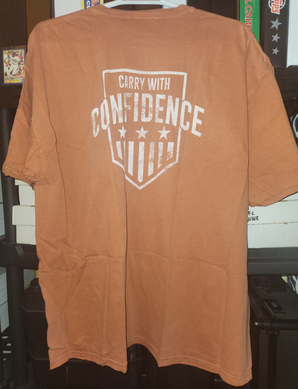 Comfort Color Glock Perfection T-Shirt Burnt Orange Size 3XL AA75117 gallery