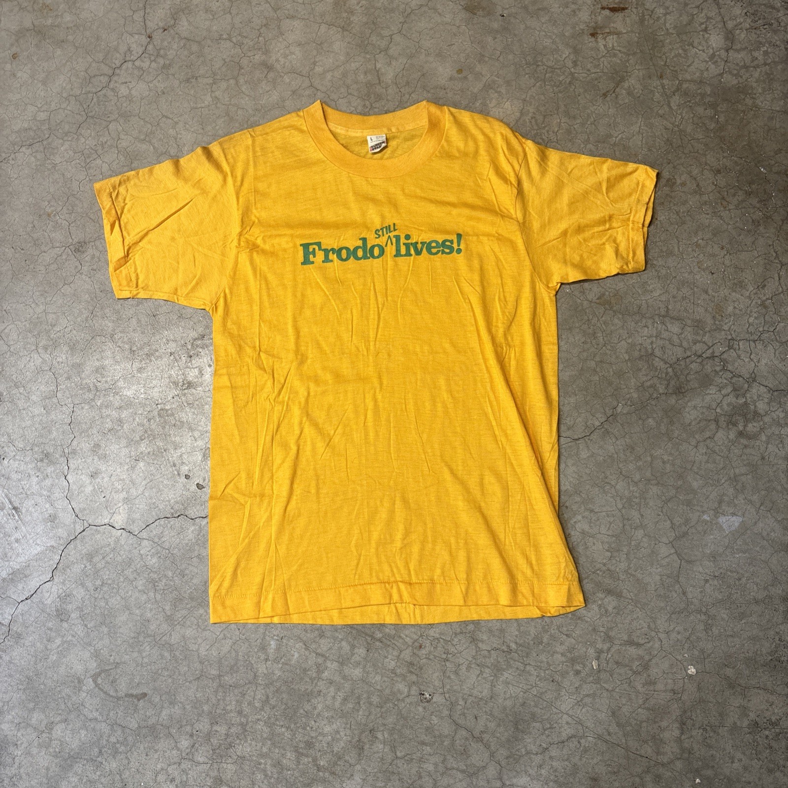 Vtg 1980s Lord of the Rings FRODO STILL LIVES TShirt Promo Book RARE medium/LAR gallery