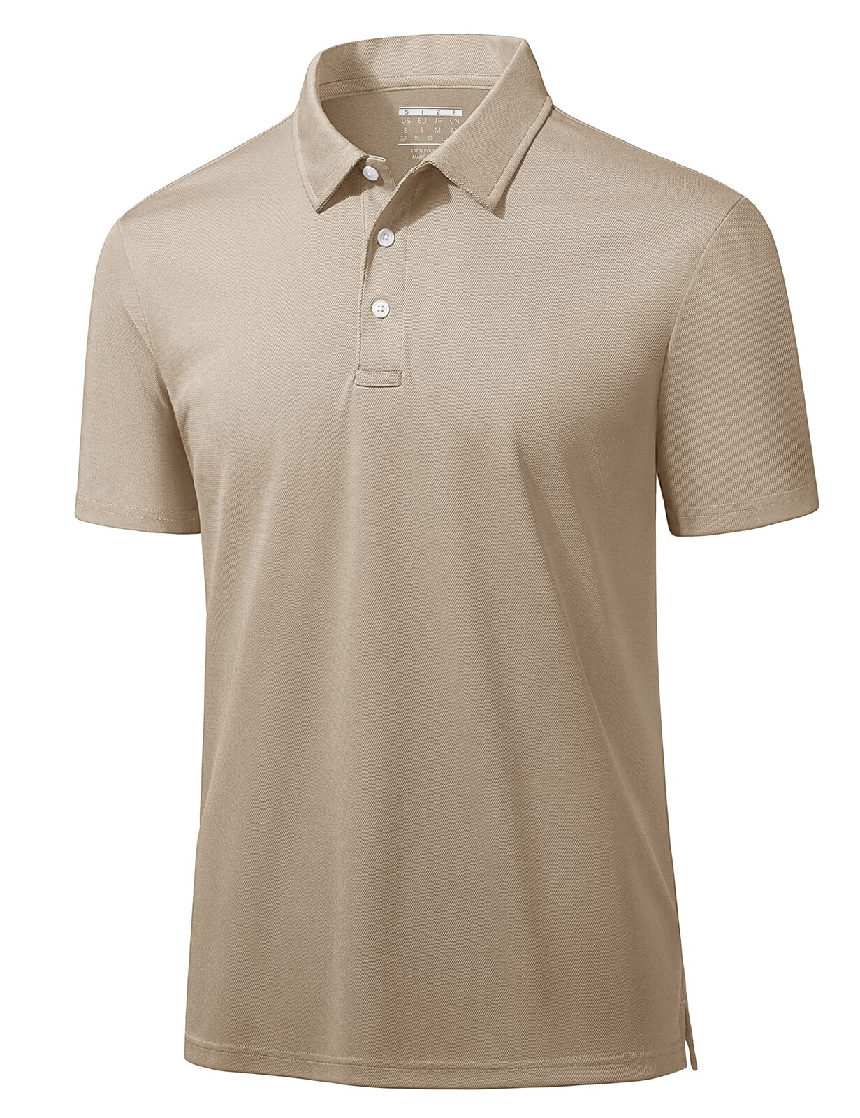 Men's Casual Polo Shirts Buttons Short Sleeve Quick Dry Outdoor Golf Sport Tops gallery