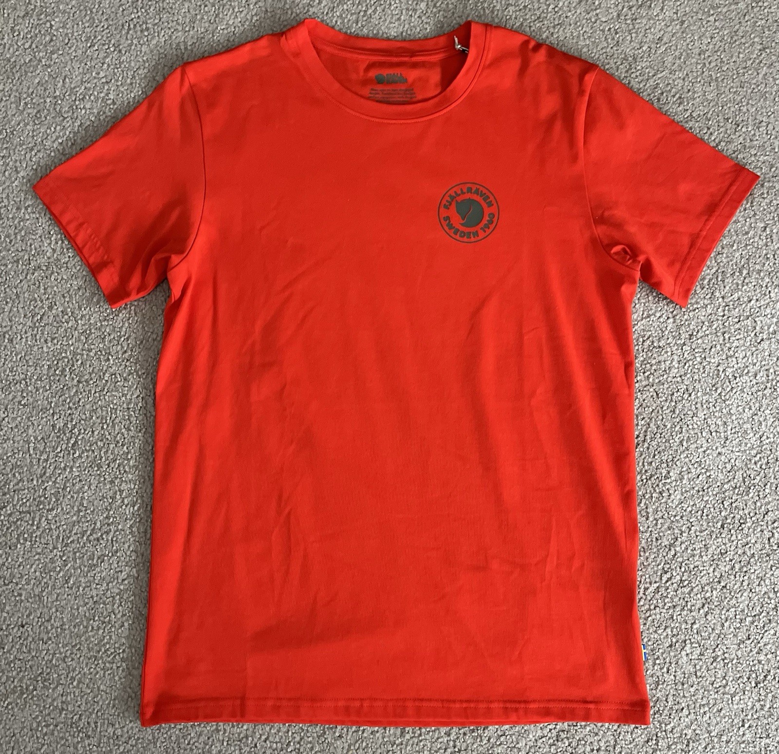 NWT Fjallraven 1960 Logo mens t shirt sz M orange gallery