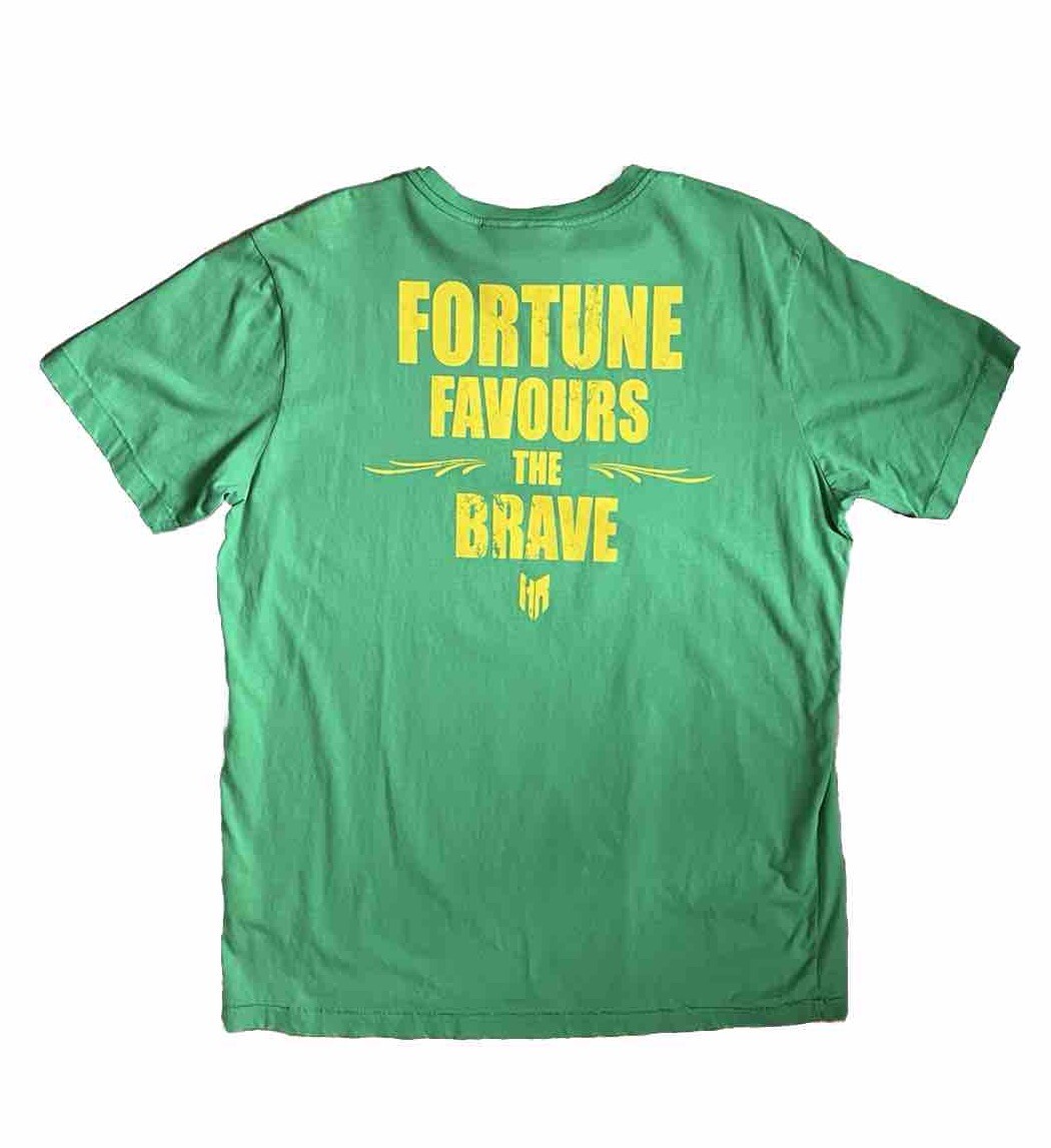 Headrush Men’s Size XL Green Short Sleeve T-Shirt MMA Action Sports Y2K L-4 gallery
