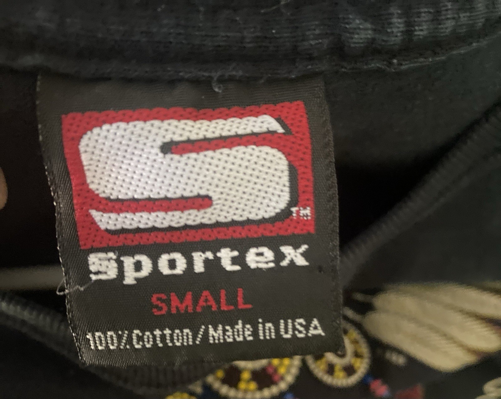 Sportex Men's S Black Sedona AZ Graphic Print Cotton Knit Crew Neck T-Shirt gallery