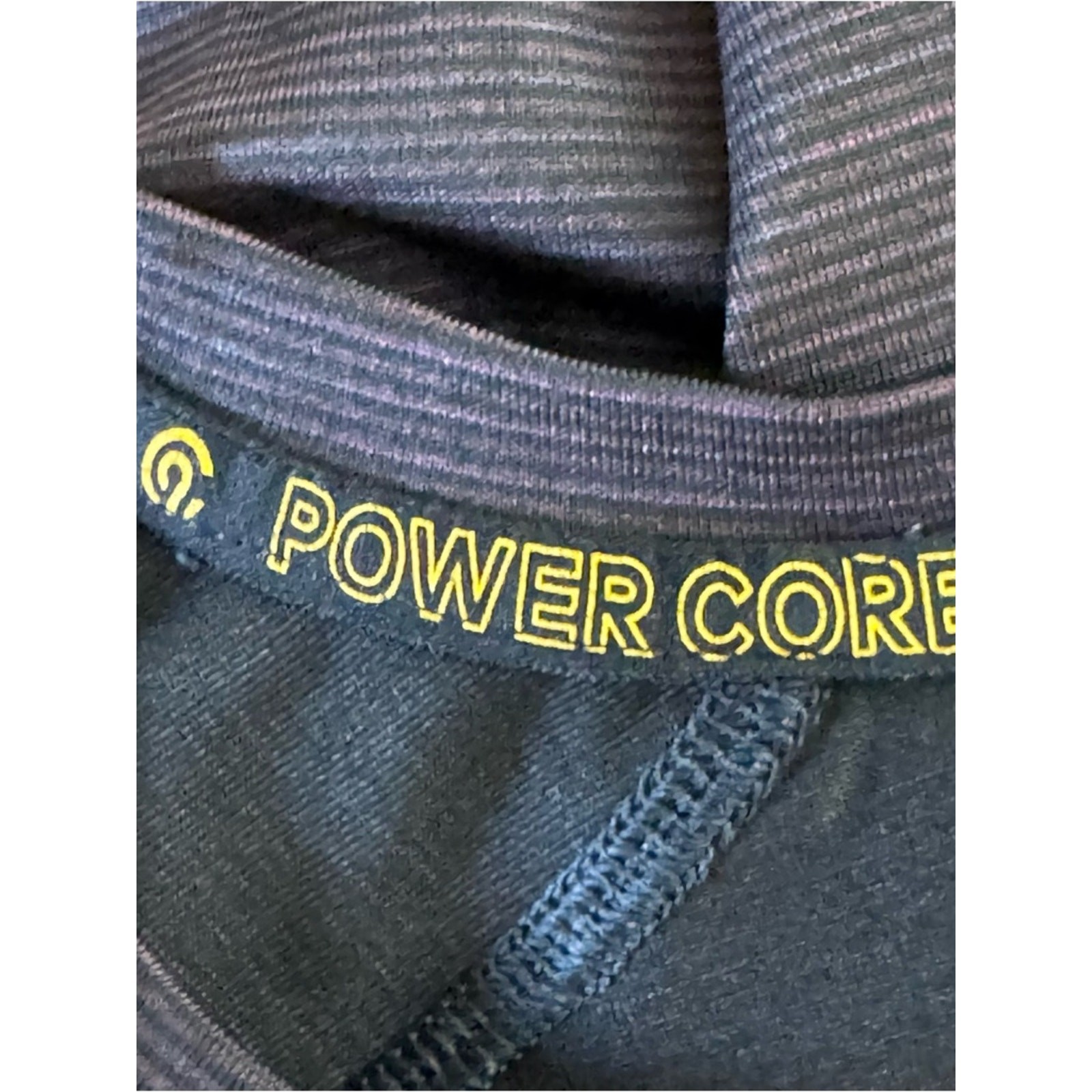 Champion Power Core XL Poly/Nylon/Spandex Black/Pink Micro Striped SS T-Shirt gallery